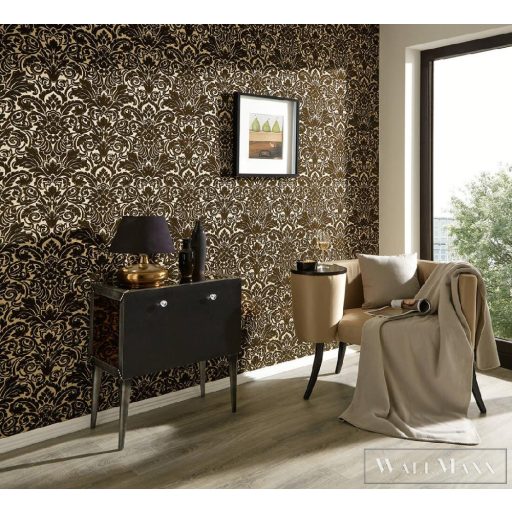 AS CREATION CASTELLO 33583-4 FEKETE KLASSZIKUS TAPÉTA