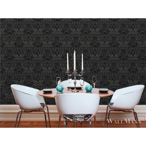 AS CREATION AP Finest 33583-6 sötét barokk mintás klasszikus tapéta