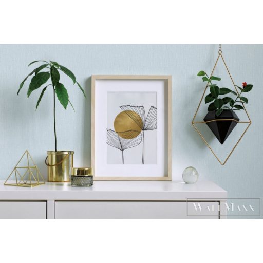 Marburg Botanica 33962 kék Textil mintás Modern vlies tapéta