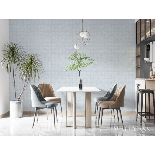 Marburg Botanica 33969 kék Kocka kő mintás Modern vlies tapéta