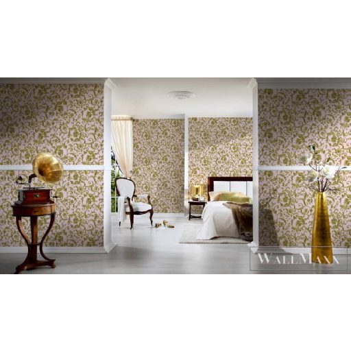 AS CREATION VERSACE 3 2022 34326-4 ARANY VIRÁGOS TAPÉTA
