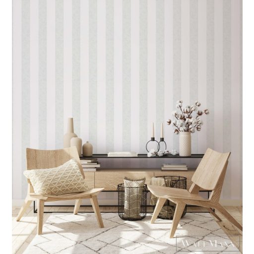 MARBURG Shades Iconic 34409 szürke-fehér csíkos Uni tapéta
