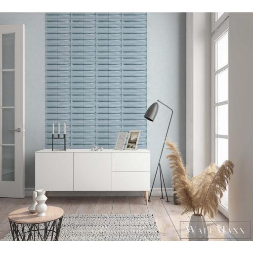 MARBURG Shades Iconic 34414 kék natur Uni tapéta