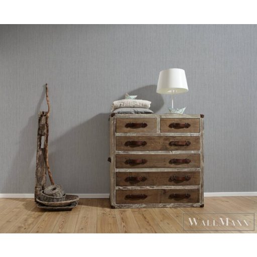 AS CREATION Attractive 2 3443-28 szürke szőttes modern tapéta