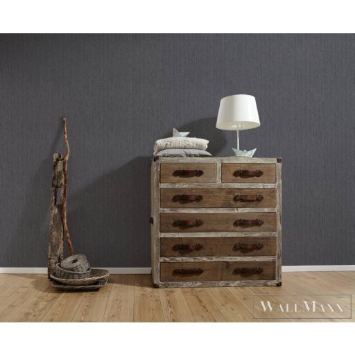 AS CREATION Attractive 2 3443-35 sötét szőttes modern tapéta