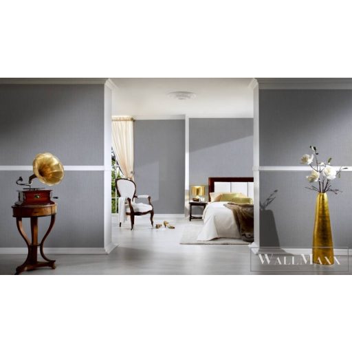 AS CREATION Casual Living 34432-8 fémes szövet uni tapéta