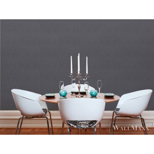 AS CREATION Casual Living 34433-5 sötét szövet uni tapéta