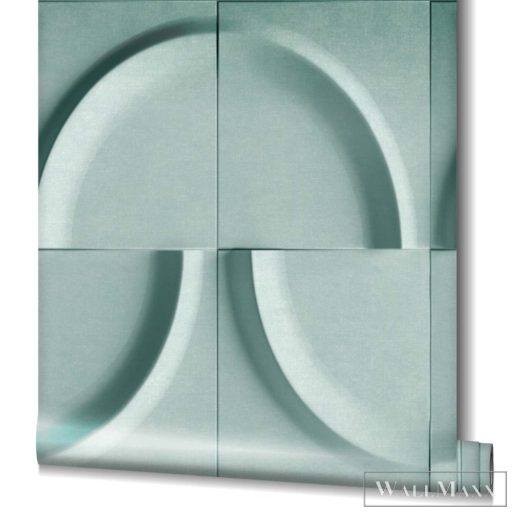 MARBURG Shades Iconic 34464 zöld térhatású Modern tapéta