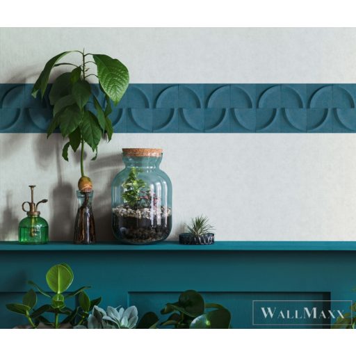 MARBURG Shades Iconic 34470 kék térhatású Modern bordűr