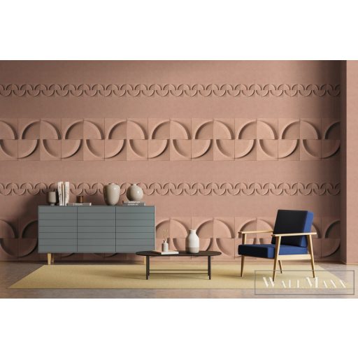 MARBURG Shades Iconic 34471 barna térhatású Modern bordűr