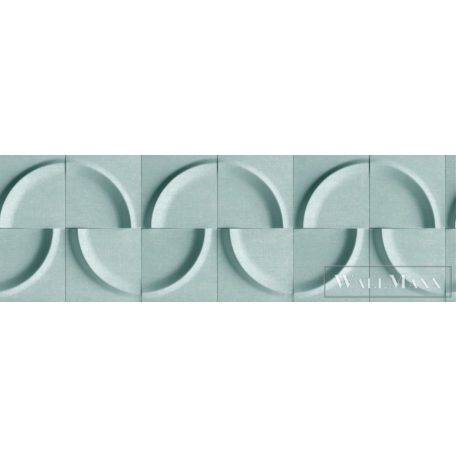 MARBURG Shades Iconic 34473 zöld térhatású Modern bordűr