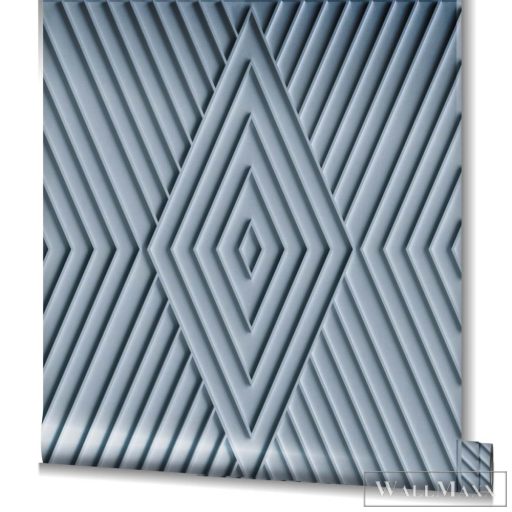 MARBURG Shades Iconic 34482 kék-szürke térhatású Modern tapéta