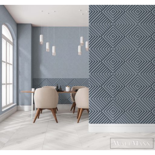 MARBURG Shades Iconic 34482 kék-szürke térhatású Modern tapéta