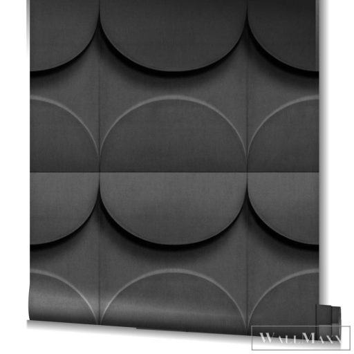 MARBURG Shades Iconic 34486 fekete térhatású Modern tapéta