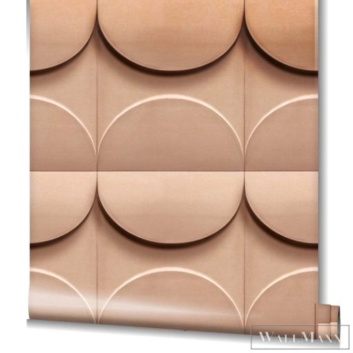 MARBURG Shades Iconic 34490 bézs térhatású Modern tapéta