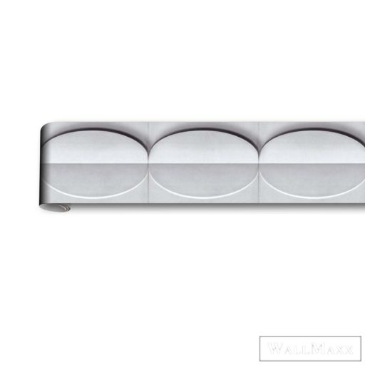 MARBURG Shades Iconic 34496 szürke térhatású Modern bordűr