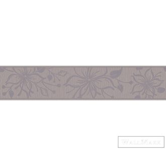   AS CREATION Only Borders 34667-4 barna virág mintás modern bordűr
