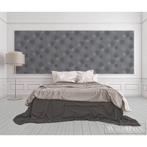 AS CREATION Casual Living 34771-3 szürke pöttyös grafikai tapéta
