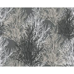 AS CREATION 34819-4 szürke-fehér-fekete faágak