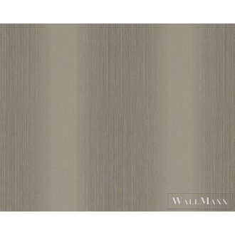 AS CREATION 34861-3 barnás-fémes hatású csíkos tapéta