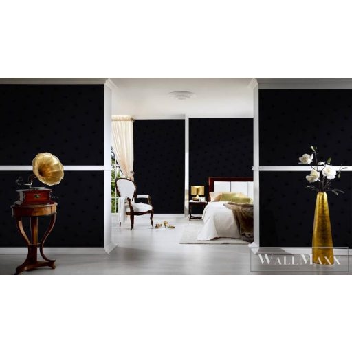 AS CREATION VERSACE 3 2022 34862-2 FEKETE ORNAMENTIKA TAPÉTA