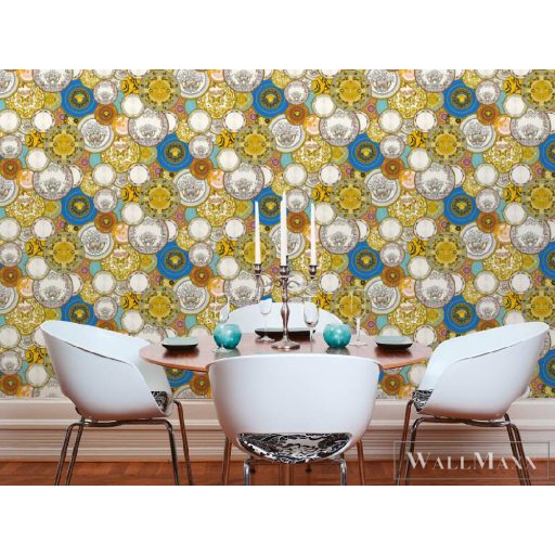 AS CREATION VERSACE 3 2022 34901-1 SZÍNES ÉRME TAPÉTA