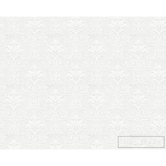   AS CREATION MeisterVlies Create 35477-1 fehér barokk mintás festhető tapéta