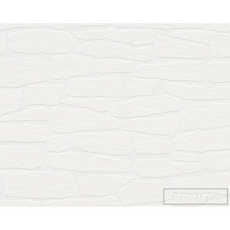 AS CREATION MeisterVlies Create 35541-6 fehér tégla mintás festhető tapéta