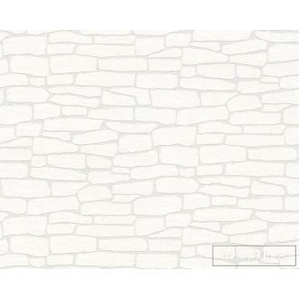   AS CREATION MeisterVlies Create 35551-5 fehér tégla mintás festhető tapéta