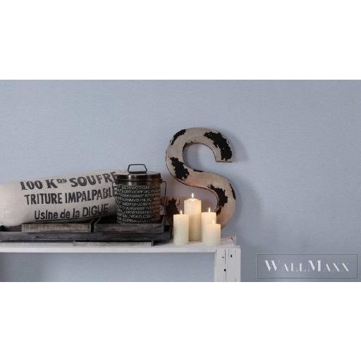 AS CREATION NEW LIFE 2023 3564-51 KÉK FÉMES HATÁSÚ TAPÉTA