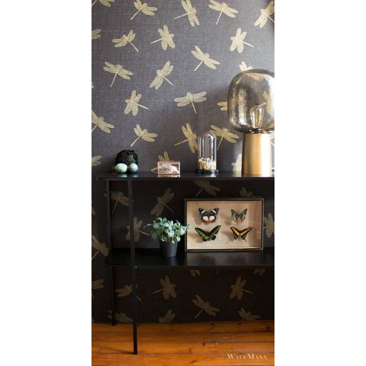 AS CREATION szitakötő minta 35897-3 tapéta