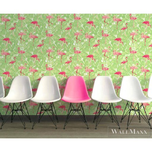 AS CREATION 35980-2 flamingó mintás tapéta