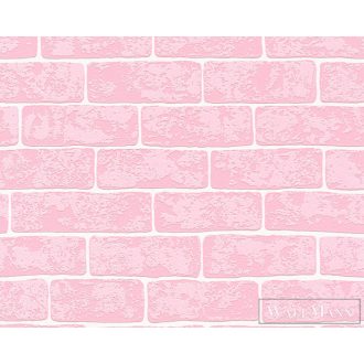 AS CREATION színes tégla mintás tapéta 35981-2