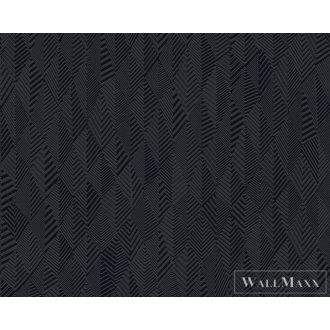   AS CREATION Black is Beautiful 35998-3 sötét Tér-hatású 3D-mintás Modern vlies tapéta