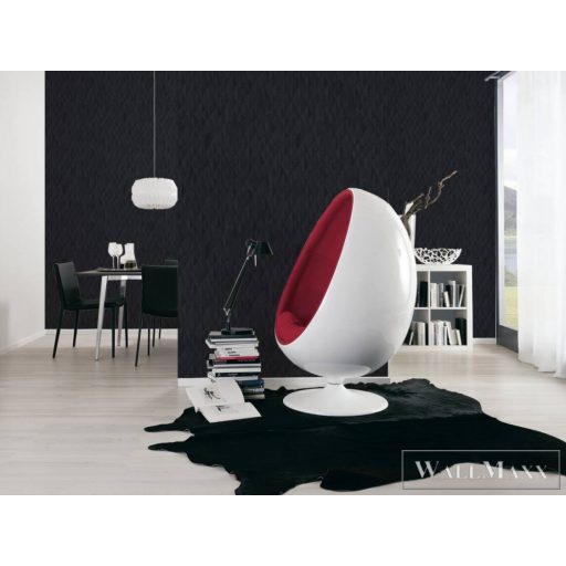 AS CREATION Black is Beautiful 35998-3 sötét Tér-hatású 3D-mintás Modern vlies tapéta