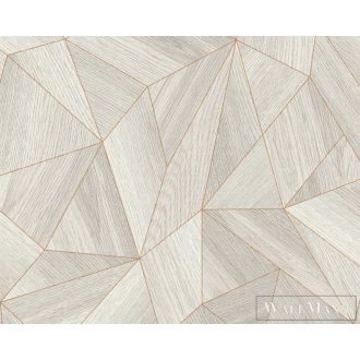 AS CREATION Elements 36133-2 réz intarzia famintás tapéta