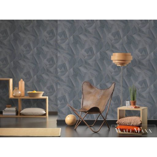 AS CREATION Elements 36133-3 fekete intarzia famintás tapéta