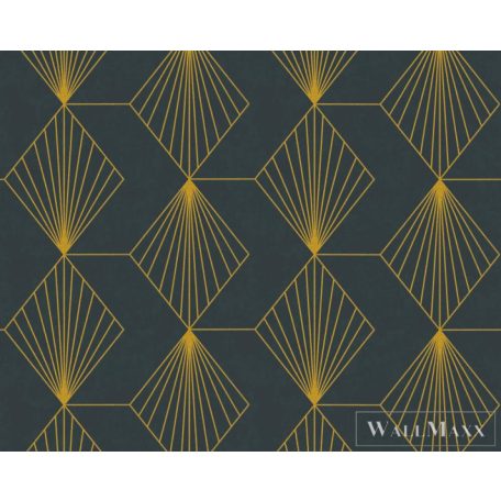 AS CREATION French Affair 36156-2 fekete geometrikus grafikai tapéta