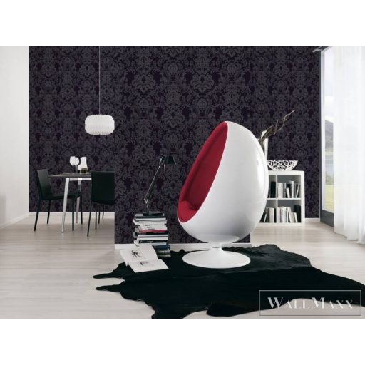 AS CREATION Black is Beautiful 36166-3 barokk mintás modern tapéta