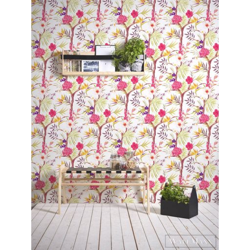AS CREATION színes virágmintás tapéta 36202-1