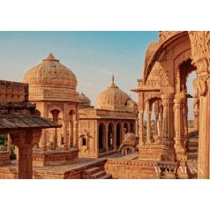   RASCH Indian Style 363500 színes hindu-templom mintás Elegáns digitális panel