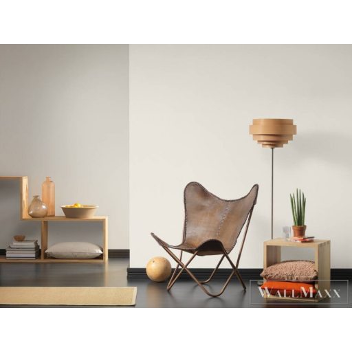 AS CREATION Attractive 2 36379-1 krémszínű, fehér Egyszínű Elegáns vlies tapéta