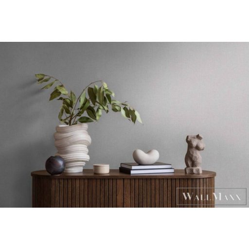 AS CREATION Pure Elegance 36379-8 bézs szövet uni tapéta