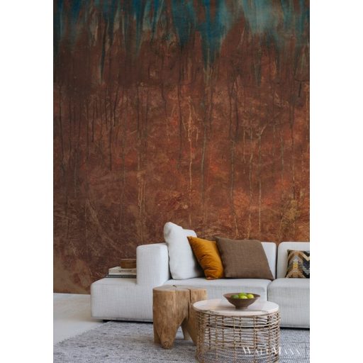 RASCH Factory V 364156 barna rozsda mintás Ipari digitális panel