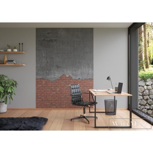 RASCH Factory V 364293 piros tégla mintás Ipari digitális panel