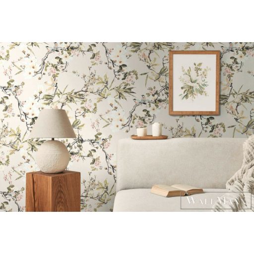 AS CREATION StyleGuide Nature 2027 36498-2 bézs virágos klasszikus tapéta