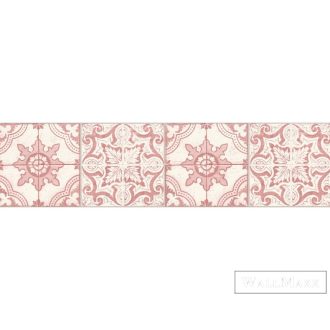   AS CREATION Only Borders 36516-2 piros barokk mintás klasszikus bordűr