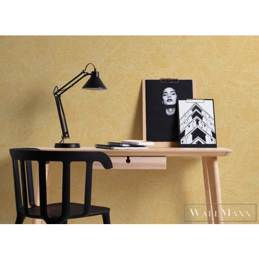 AS CREATION Linen Style 36633-3 Design Tapéta Sárga