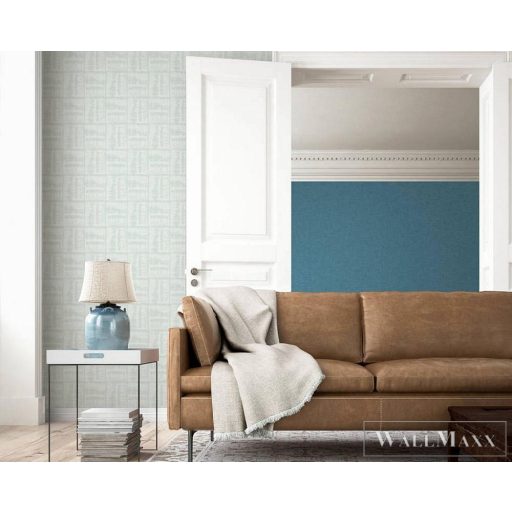 AS CREATION 36637-3 világos kék négyzet mintás