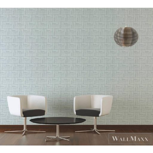 AS CREATION 36637-3 világos kék négyzet mintás